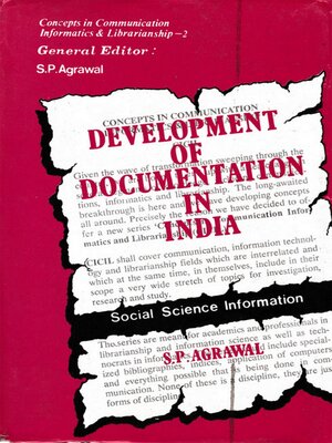 cover image of Development of Documentation in India